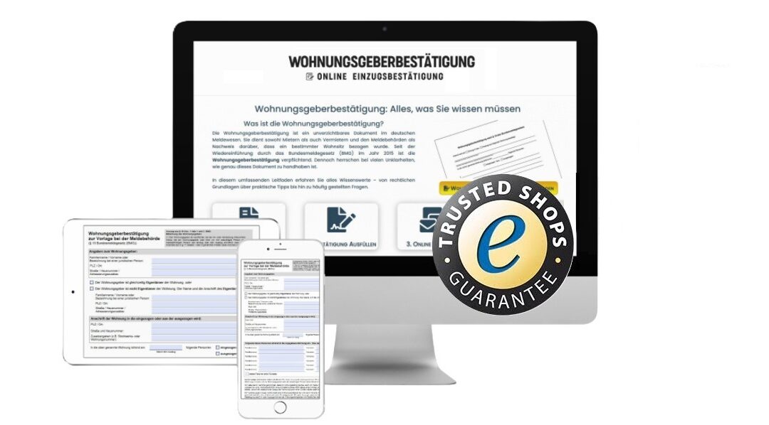 Wohnungsgeberbestätigung – Brandenburg | Formular & PDF