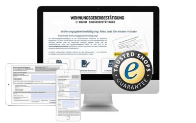 Wohnungsgeberbestätigung Muster zum Ausdrucken