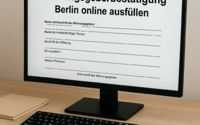 Wohnungsgeberbestätigung Berlin online ausfüllen – rechtssicher & einfach
